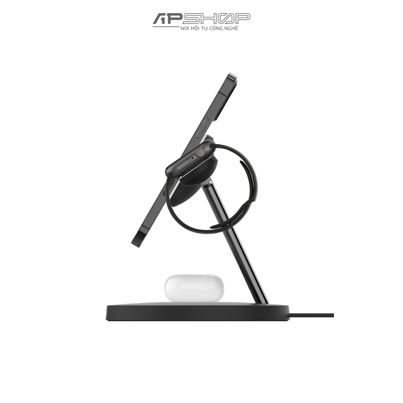 CARGADOR INALÁMBRICO 3 EN 1 BELKIN BOOSTCHARGE PRO CON MAGSAFE - CARGADOR INALAMBRICO 3 EN 1
