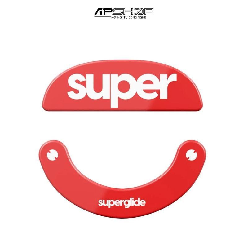 Miếng dán đế chuột máy tính Pulsar Superglide 2 for X2 Wireless Red | PX2SGR2