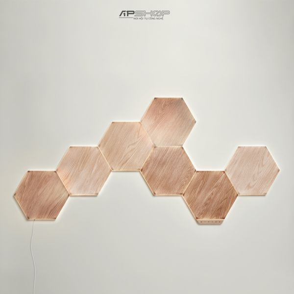 Đèn thông minh Nanoleaf Elements Hexagon Smarter Kit 7 Pack - Hàng chính hãng