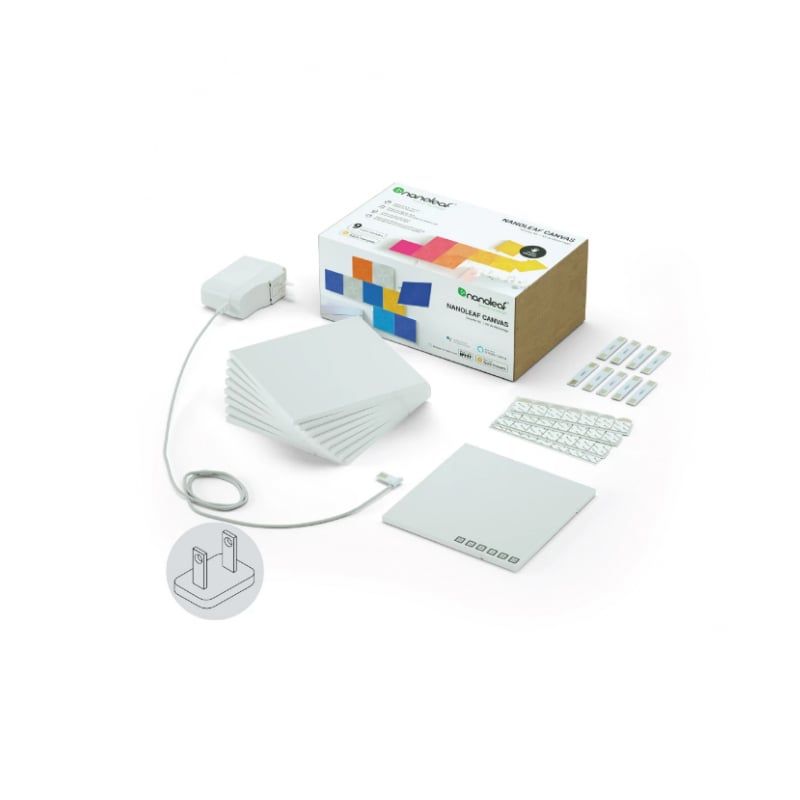 Đèn thông minh Nanoleaf Shapes Canvas - Smarter Kit ( 9 pieces )