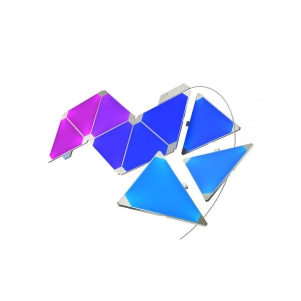 Đèn thông minh Nanoleaf Shapes Triangles Starter Kit 9 Pack - Hàng chính hãng