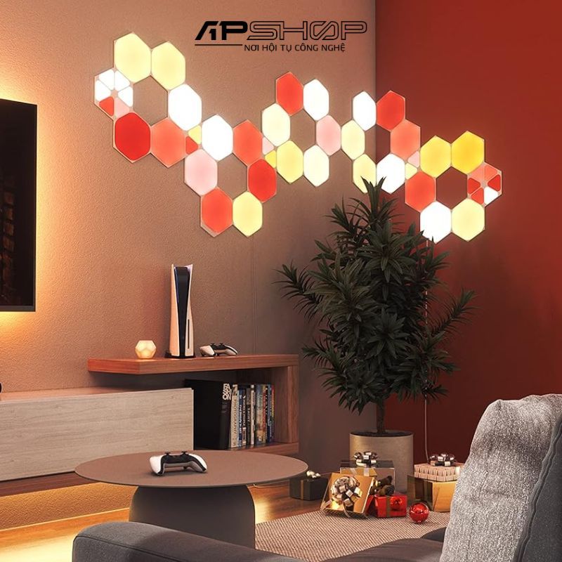 Đèn thông minh Nanoleaf Shapes Lục Giác 3 ô đèn (bộ mở rộng)