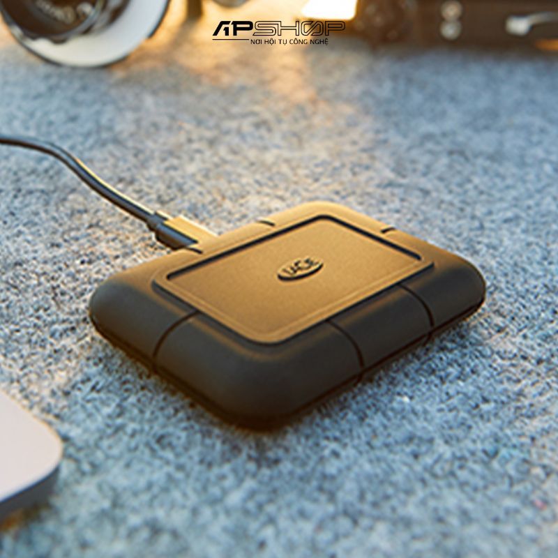 Ổ Cứng Di Động Lacie Rugged SSD Pro USB C Thunderbolt 3  Rescue  NVMe SSD