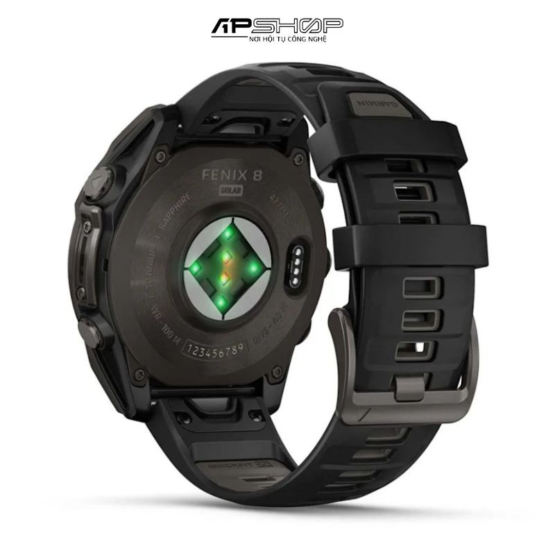 Đồng hồ thông minh Garmin fenix 8 47mm | Sapphire | Solar