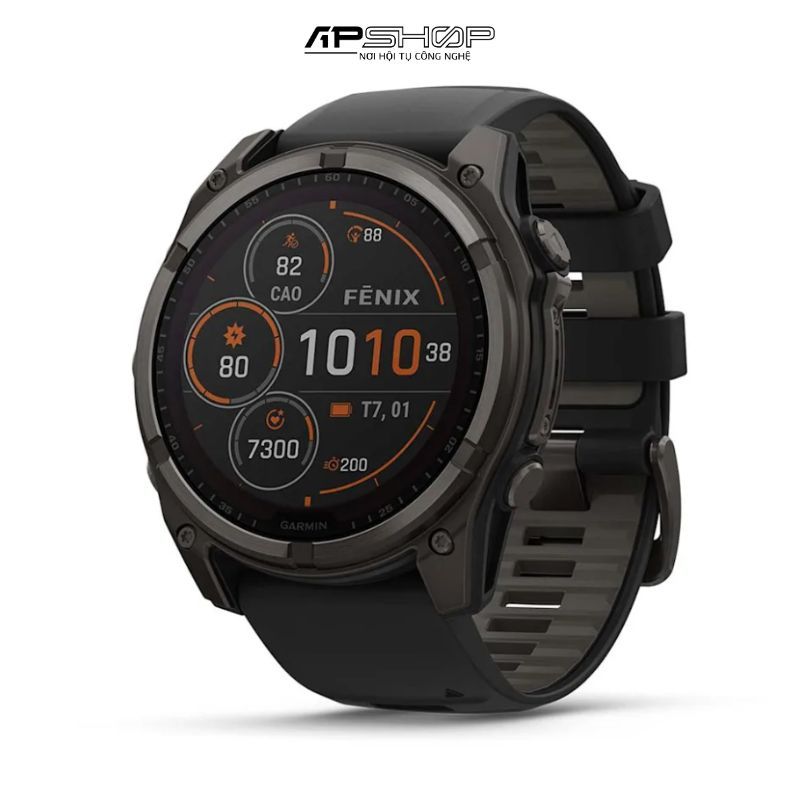 Đồng hồ thông minh Garmin fenix 8 51mm | Sapphire | Solar