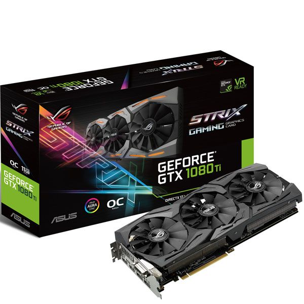 ASUS ROG Strix GTX 1080 Ti O11GB Gaming