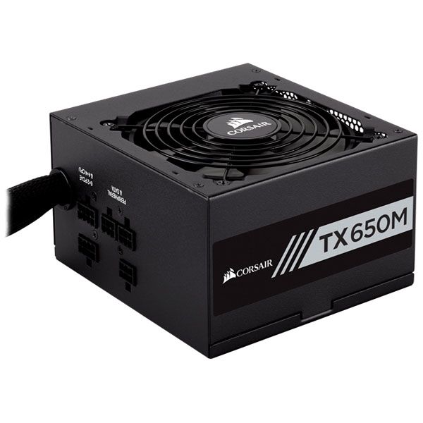 Nguồn Corsair TX650M - 80 Plus Gold - Semi Modul