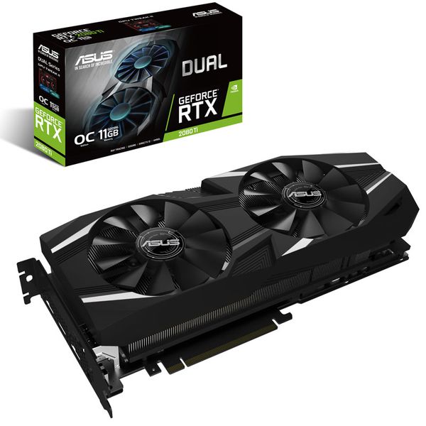 VGA ASUS DUAL RTX 2080TI O11G