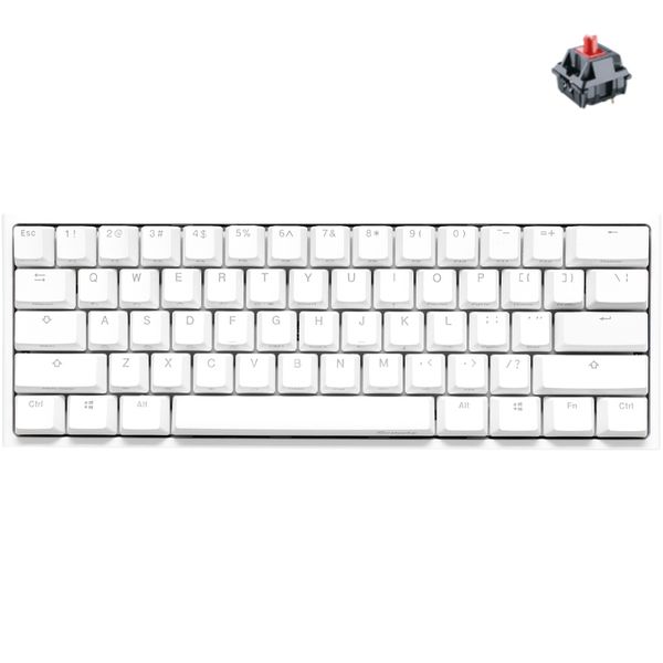 Bàn Phím Ducky One 2 Mini RGB Pure White