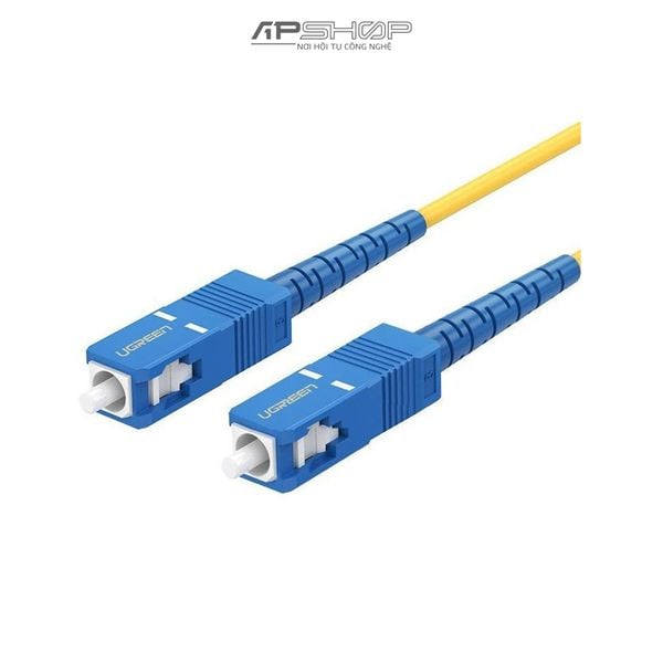 Cáp quang UGREEN SC/UPC To SC/UPC Simplex Single Mode Fiber Optic Patch Cable 3M NW131 | Chính hãng