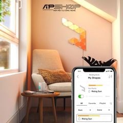 Đèn thông minh Nanoleaf Shapes Tam Giác Mini 9 ô đèn (bộ khởi động)