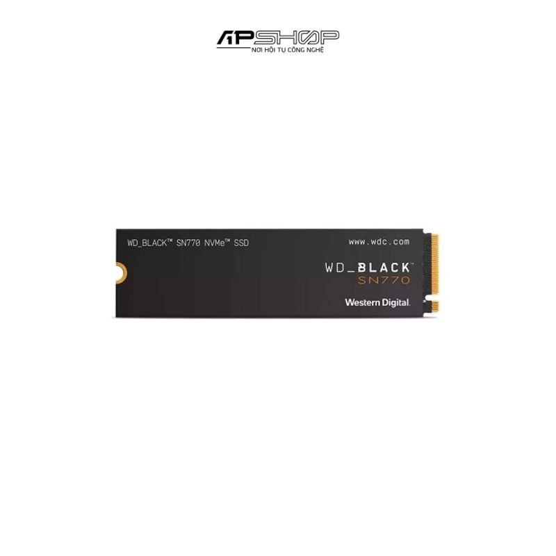 SSD Western Digital WD Black SN770 M.2 NVMe PCIe Gen 4x4 250GB  Chính hãng