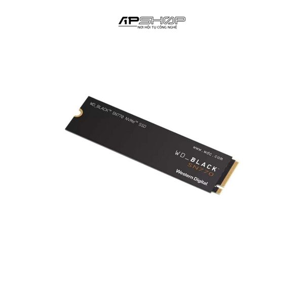 SSD Western Digital WD Black SN770 M.2 NVMe PCIe Gen 4x4 250GB | Chính hãng