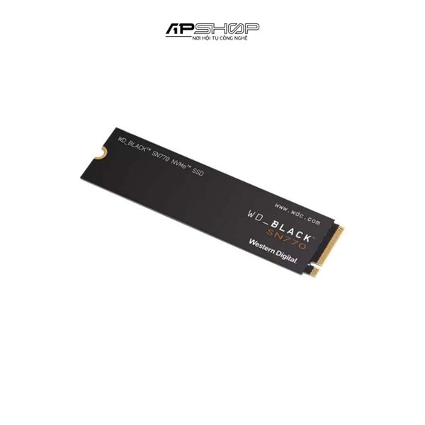 SSD Western Digital WD Black SN770 M.2 NVMe PCIe Gen 4x4 500GB | Chính hãng