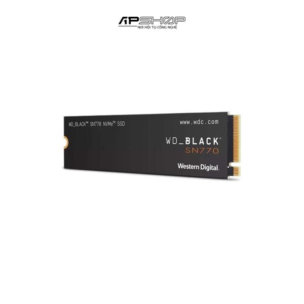 SSD Western Digital WD Black SN770 M.2 NVMe PCIe Gen 4x4 500GB | Chính hãng
