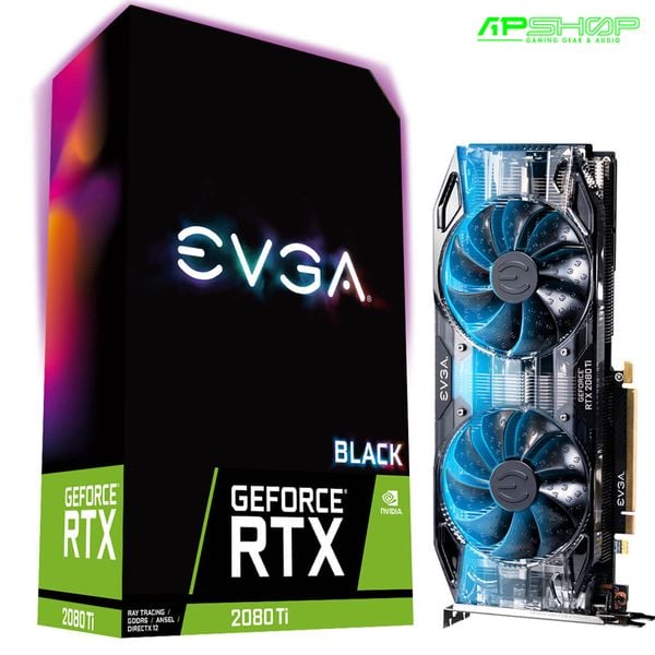 EVGA RTX 2080 Ti BLACK EDITION GAMING 11GB GDDR6