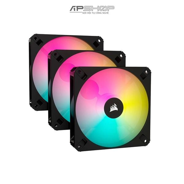 Fan Corsair AR120 Black | 120mm iCUE RGB Fan | ARGB | 3 Fan | Chính hãng