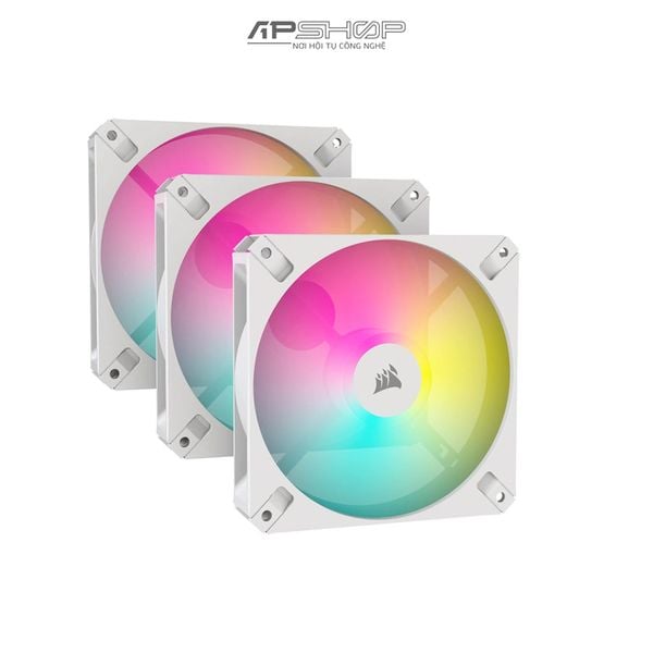 Fan Corsair AR120 White | 120mm iCUE RGB Fan | ARGB | Chính hãng