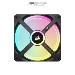 Fan Corsair iCUE LINK QX120 Black | Magnetic Dome RGB Fan | 3 Fan | Chính hãng