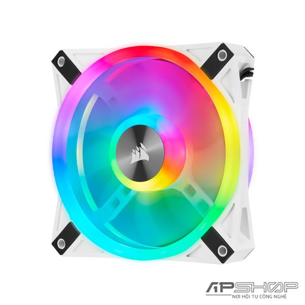 Fan Corsair iCUE QL120 RGB - Kit 3 Fan White