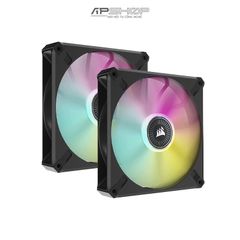 Fan Corsair Kit 2 Fan 140mm Corsair ML140 RGB ELITE LED kèm Node Core | Chính hãng