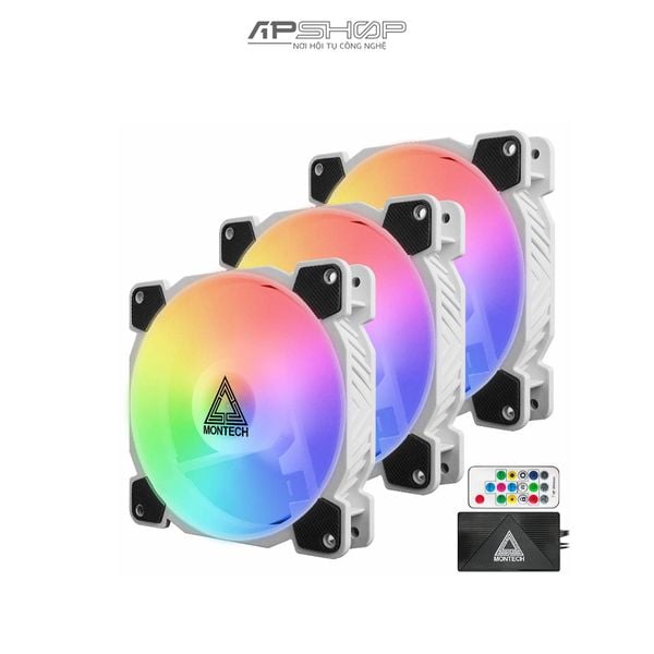 Fan Montech Z3 PRO ARGB Pack 3 Fan | Chính hãng