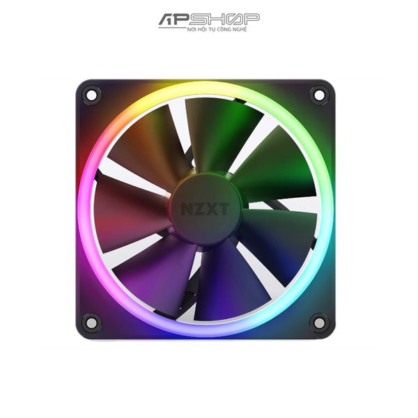 Fan NZXT F120 RGB Matte Black 120mm | Chính hãng