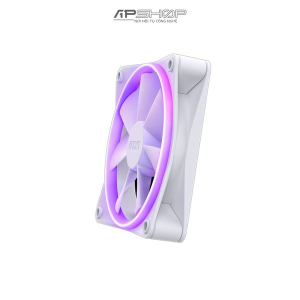 Fan NZXT F120 RGB Matte White 120mm | Chính hãng