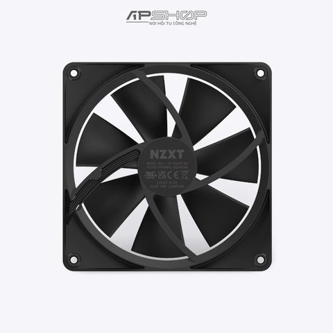 Fan NZXT F140 RGB Matte Black 140mm | Chính hãng