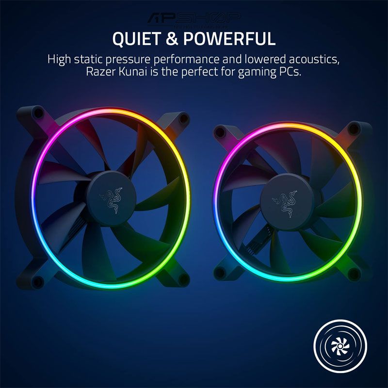 Fan Razer Kunai Chroma 120mm 1 Fan | Chính hãng
