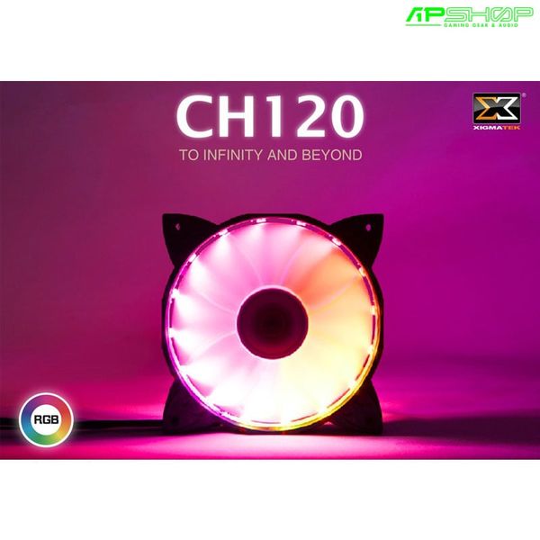 Fan Xigmatek Galaxy Premium RGB CH120 1 Fan Pack - 120mm