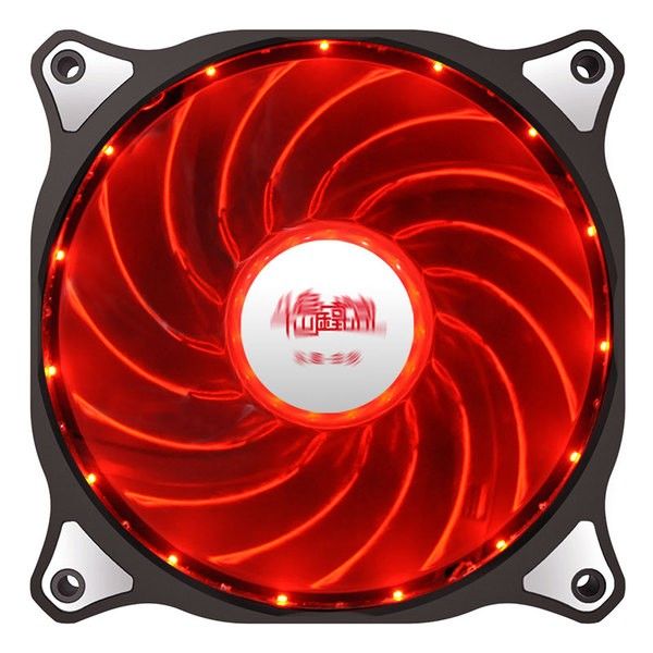 Fan Aigo P9 RED LED 15 LIGHT