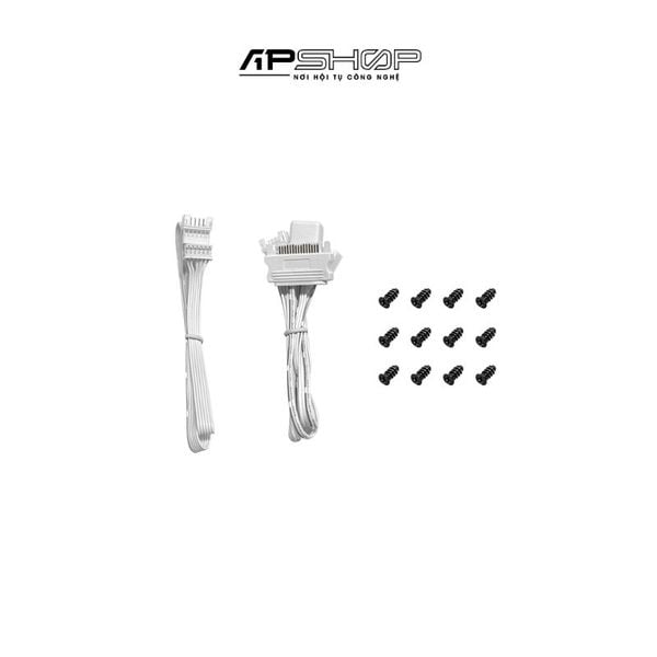 Fan DeepCool FC120(3 in 1) Kit 3 Fan ARGB White | Không hub | Chính hãng