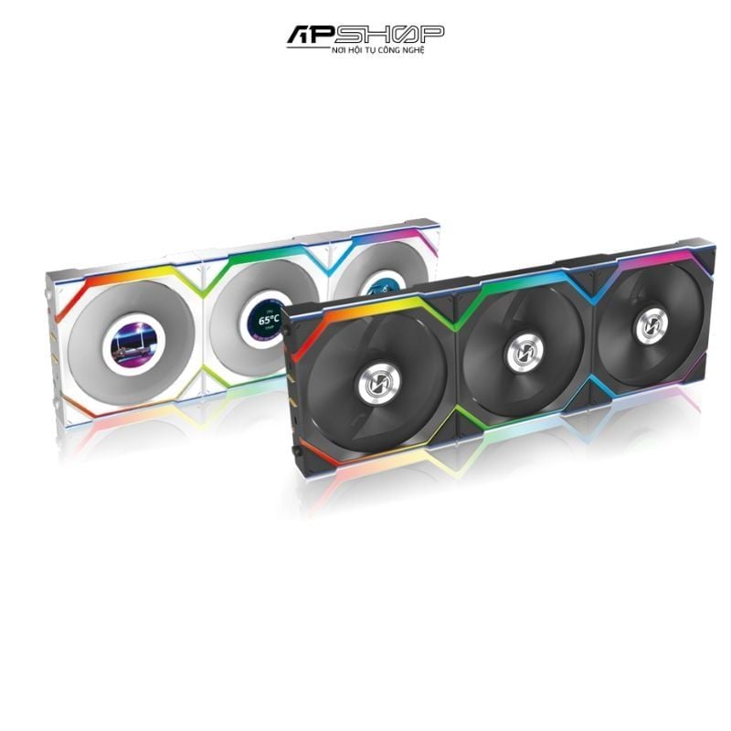 Fan Lian Li UNI FAN SL Wireless LCD 120 Reverse Blade