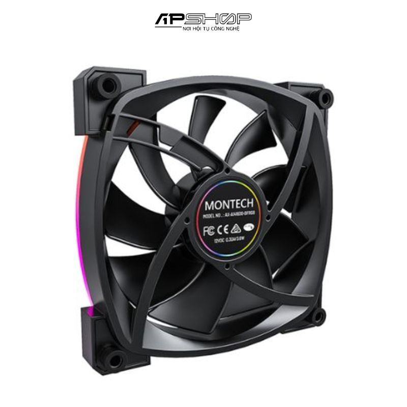 Fan Montech AX 140 PWM Black