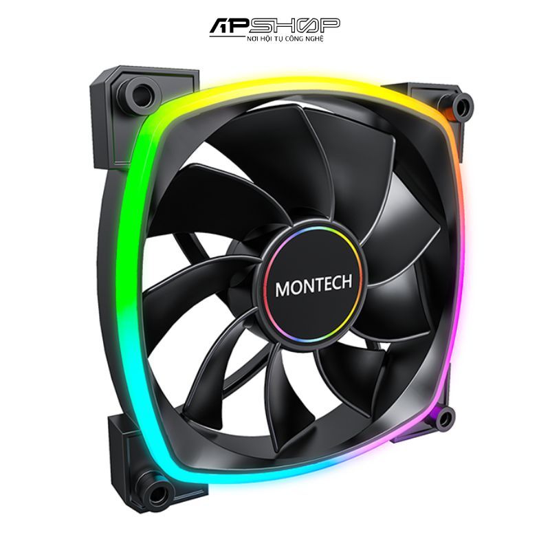 Fan Montech RX 140 PWM Black