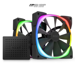 Fan NZXT AER RGB 2 Black Twin Starter 2 Fan 140mm | Chính hãng