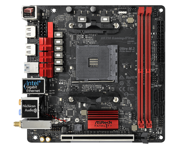 Mainboard ASRock AB350 Gaming-ITX/ac