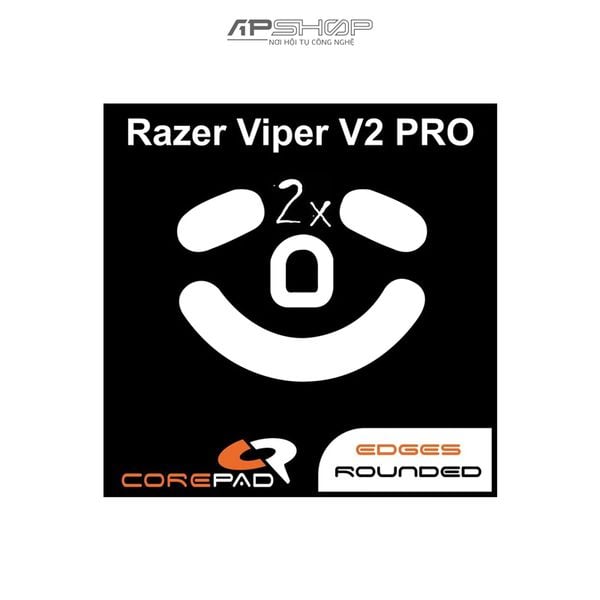 Feet chuột PTFE Corepad Skatez PRO Razer Viper V2 PRO Wireless