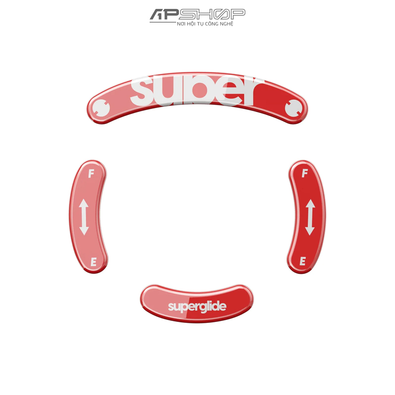 Feet chuột thủy tinh Pulsar Superglide for Logitech G Pro Wireless | Chính hãng