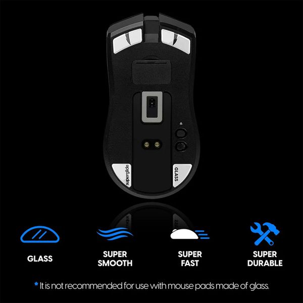 Feet chuột thủy tinh Pulsar Superglide for Razer Viper Ultimate | Chính hãng