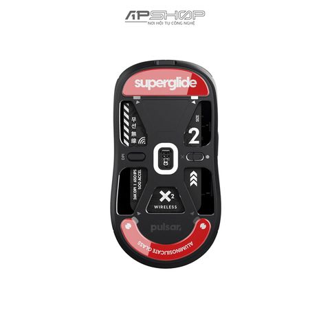 Feet chuột thủy tinh Pulsar Superglide X2 Wireless / X2 Wireless Mini | Chính hãng
