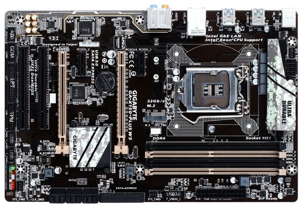 Mainboard Gigabyte X150 PLUS WS rev 1.0 C232 - Socket 1151