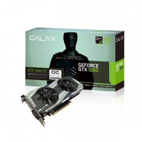 VGA Galax GTX 1060 OC 3GB 2 Fan