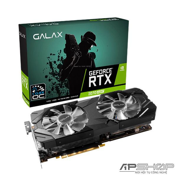 GALAX RTX 2070 SUPER EX 1 CLICK OC 8GB GDDR6 BLACK