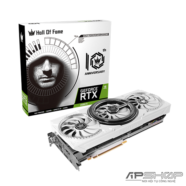 GALAX RTX 2080Ti HOF 10th Anniversary Edition –