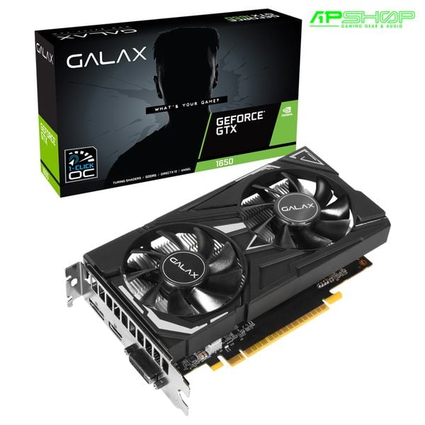 GALAX GTX 1650 EX 1-CLICK OC BLACK