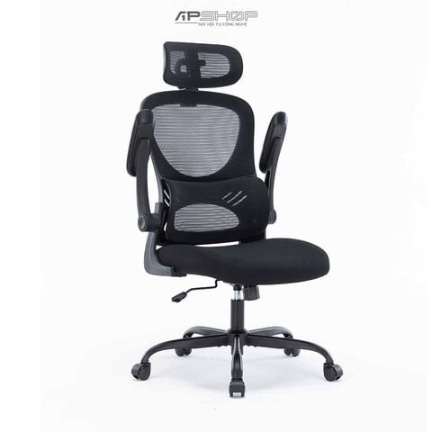 Ghế công thái học ergonomic WARRIOR | Hero series | WEC501 Black | Chính hãng