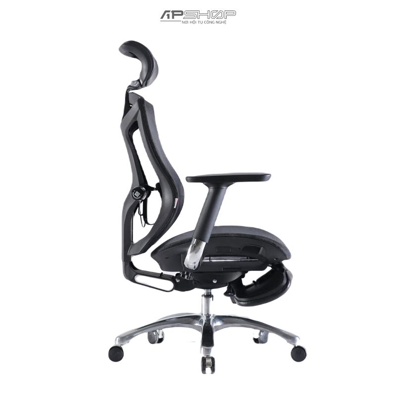 Ghế Công Thái Học Sihoo V1 + Kê chân Ergonomic | Chính hãng