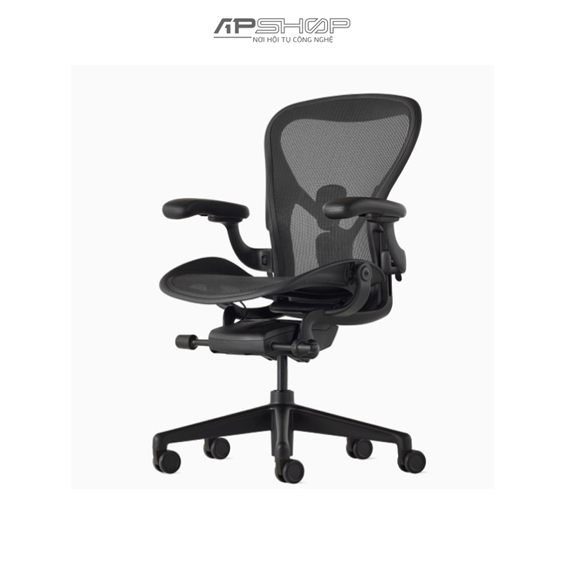 Ghế Ergonomic Herman Miller Aeron 2 Black Graphite | Chính Hãng